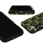 Mystic Moths | Green Twilight Case Phone Case get.casely 