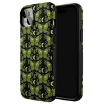 Mystic Moths | Green Twilight Case Phone Case get.casely 