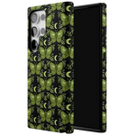 Mystic Moths | Green Twilight Case Phone Case get.casely 