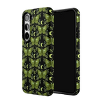 Mystic Moths | Green Twilight Case Phone Case get.casely 
