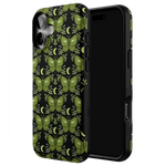 Mystic Moths | Green Twilight Case Phone Case get.casely 