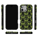 Mystic Moths | Green Twilight Case Phone Case get.casely 