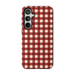 Checked Twice | Red Plaid Case