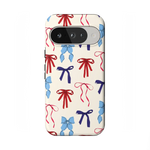 American Girlie | Red White & Blue Bows Case - Google Pixel 10