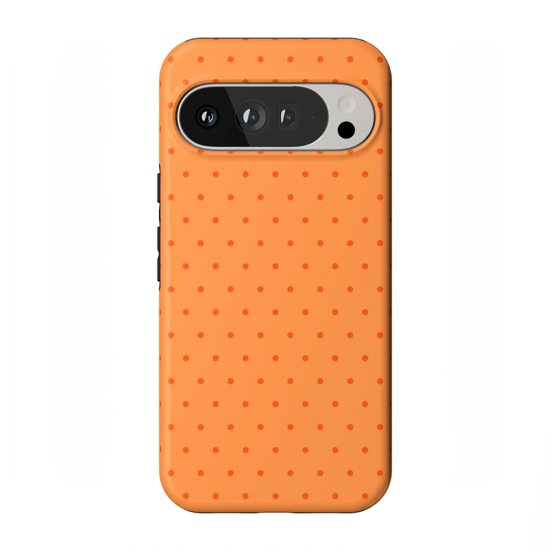 On the Dot | Orange Polka Dot Case