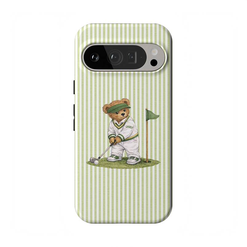 Bear on the Green | Clubhouse Case - Google Pixel 9 Pro