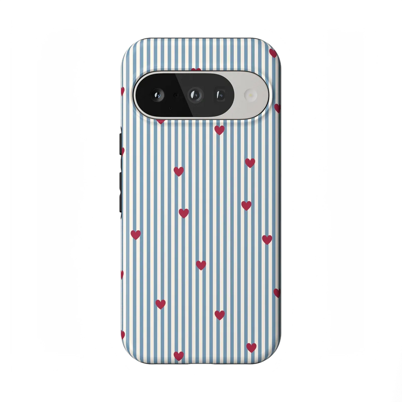 Love Lines | Blue Stripes Case
