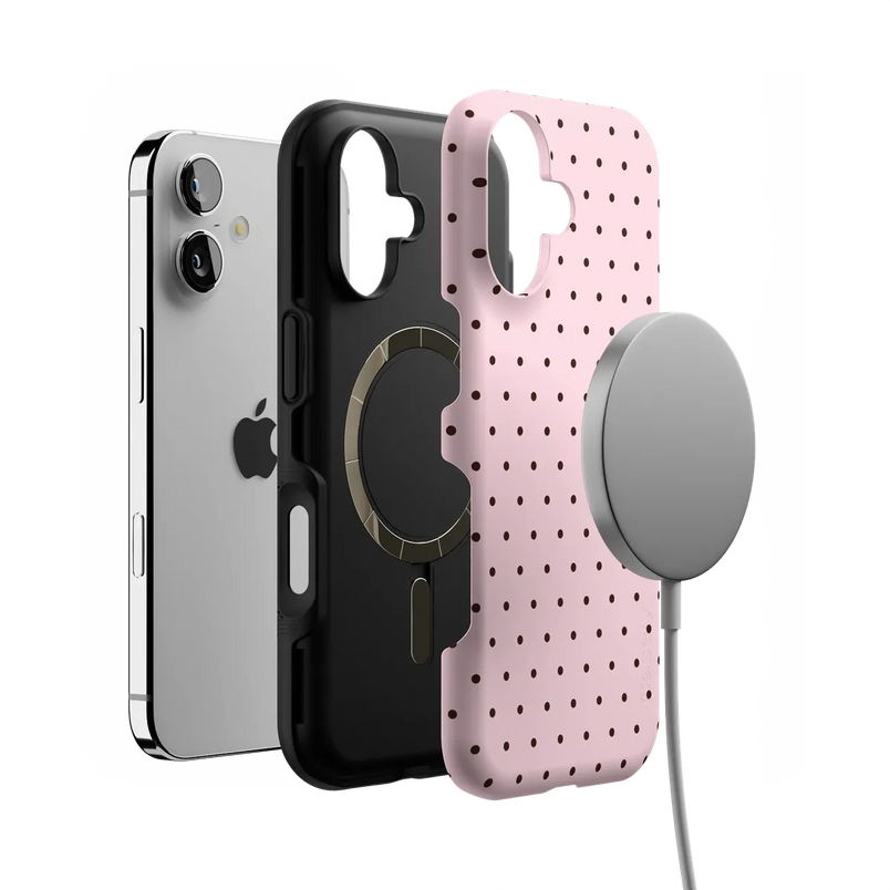 On the Dot | Pink Polka Dot Case