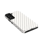 On the Dot | White Polka Dot Case