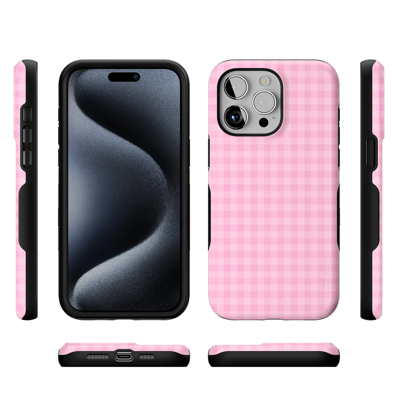 Sweet Jam | Light Pink Gingham Case