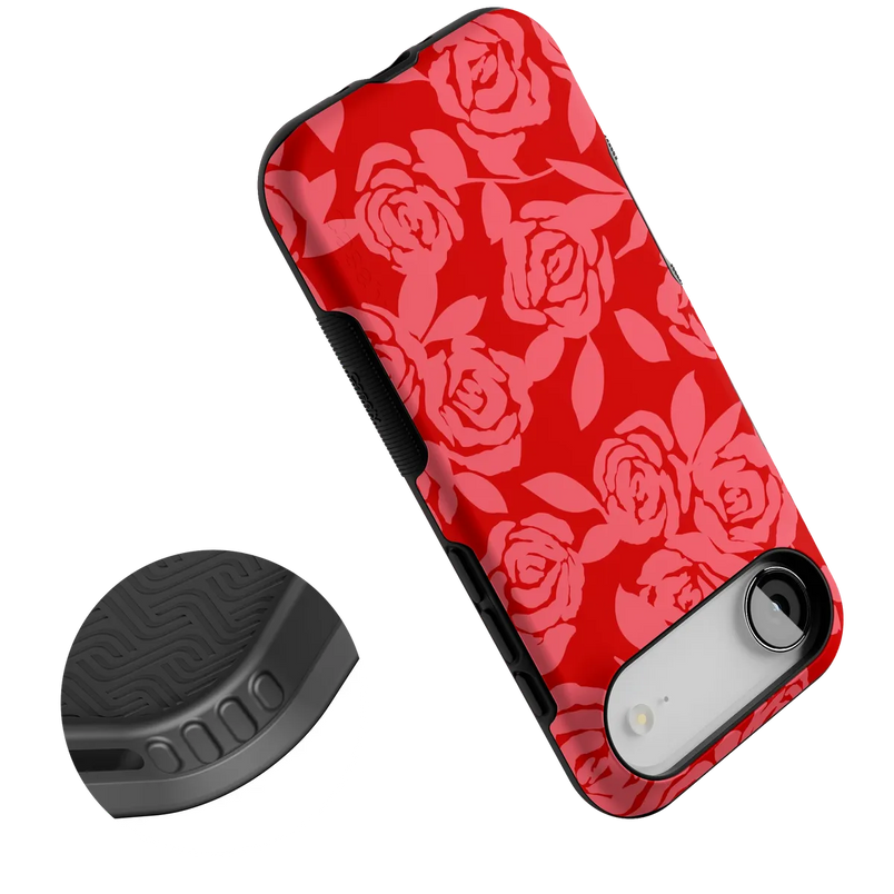 Final Rose | Red & Pink Floral Case