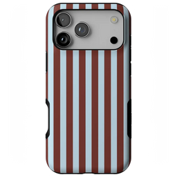Sunday in Brooklyn | Blue Stripes Case