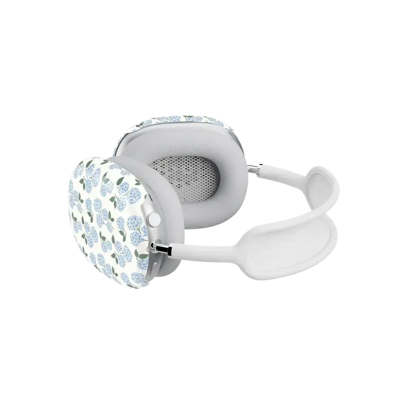 Nantucket Cottage | Blue Hydrangea AirPods Max Case AirPods Case get.casely 