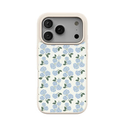 Nantucket Cottage | Blue Hydrangea Case iPhone Case get.casely Align + MagSafe® iPhone 18 Pro 