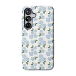Nantucket Cottage | Blue Hydrangea Case iPhone Case get.casely Bold Flex + MagSafe® Galaxy S25 Plus 