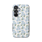 Nantucket Cottage | Blue Hydrangea Case iPhone Case get.casely Bold Flex + MagSafe® Galaxy S25 