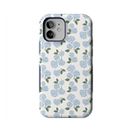 Nantucket Cottage | Blue Hydrangea Case iPhone Case get.casely Bold Flex + MagSafe® iPhone 12 Pro 