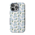 Nantucket Cottage | Blue Hydrangea Case iPhone Case get.casely Bold Flex + MagSafe® iPhone 14 Pro Max 