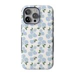 Nantucket Cottage | Blue Hydrangea Case iPhone Case get.casely Bold Flex + MagSafe® iPhone 15 Pro Max 
