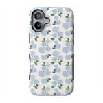 Nantucket Cottage | Blue Hydrangea Case iPhone Case get.casely Bold Flex + MagSafe® iPhone 17 