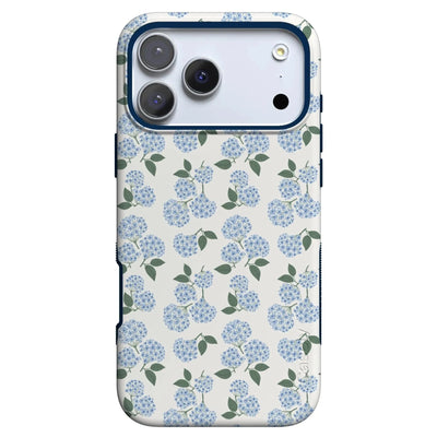 Nantucket Cottage | Blue Hydrangea Case iPhone Case get.casely Bold Flex + MagSafe® iPhone 18 Pro Max 