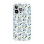 Nantucket Cottage | Blue Hydrangea Case iPhone Case get.casely Classic + MagSafe® iPhone 15 Pro Max 