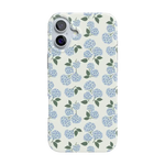Nantucket Cottage | Blue Hydrangea Case iPhone Case get.casely Classic + MagSafe® iPhone 16 