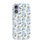 Nantucket Cottage | Blue Hydrangea Case iPhone Case get.casely Classic + MagSafe® iPhone 17 