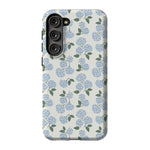 Nantucket Cottage | Blue Hydrangea Case iPhone Case get.casely Essential Galaxy S23 Plus 