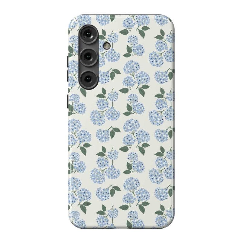 Nantucket Cottage | Blue Hydrangea Case iPhone Case get.casely Essential Galaxy S24 Plus 