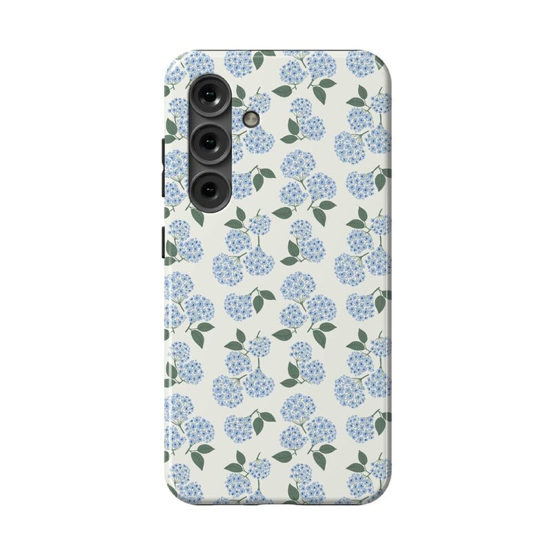 Nantucket Cottage | Blue Hydrangea Case iPhone Case get.casely Essential Galaxy S24 