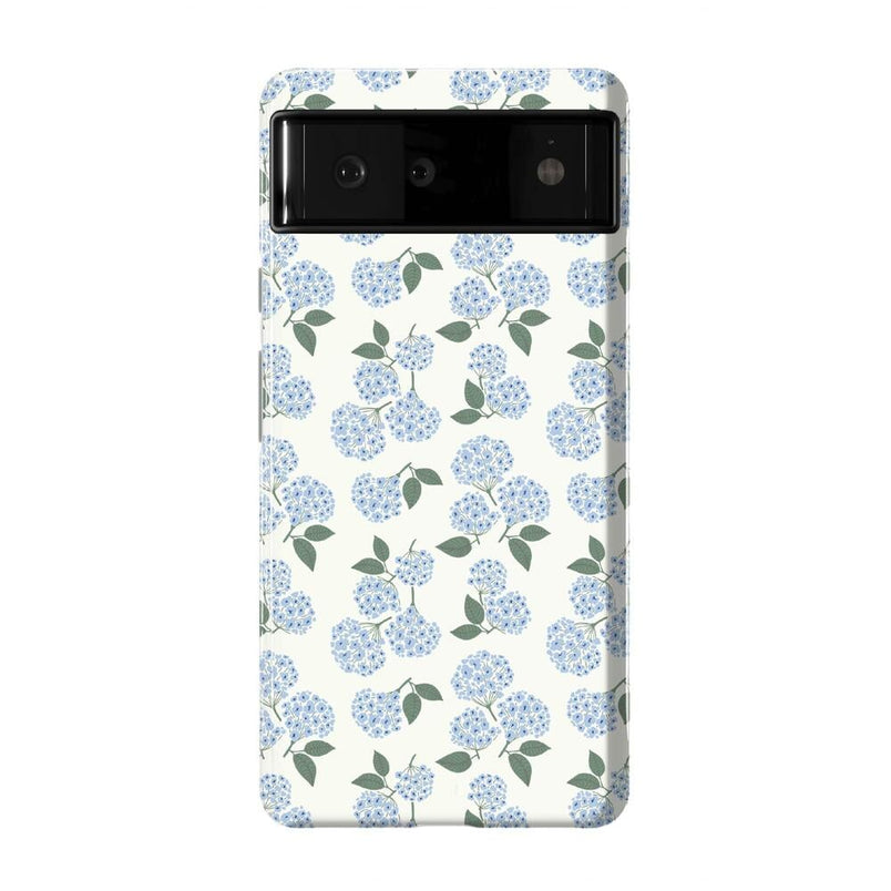 Nantucket Cottage | Blue Hydrangea Case iPhone Case get.casely Essential Google Pixel 6 