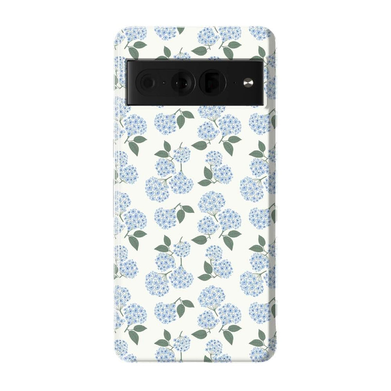 Nantucket Cottage | Blue Hydrangea Case iPhone Case get.casely Essential Google Pixel 7 Pro 