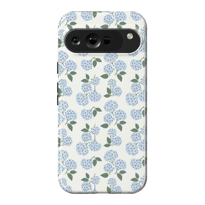 Nantucket Cottage | Blue Hydrangea Case iPhone Case get.casely Essential Google Pixel 9 Pro XL 