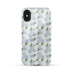 Nantucket Cottage | Blue Hydrangea Case iPhone Case get.casely Essential iPhone X / XS 