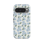 Nantucket Cottage | Blue Hydrangea Case iPhone Case get.casely Essential + MagSafe® Google Pixel 10 Pro 