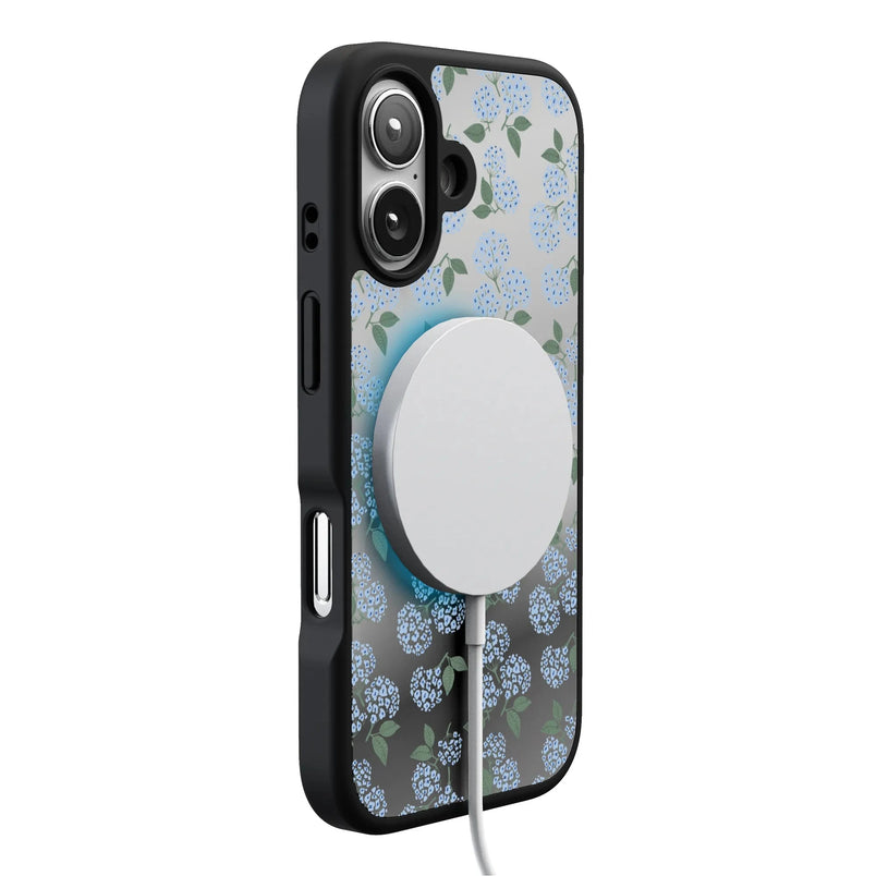 Nantucket Cottage | Blue Hydrangea Case iPhone Case get.casely 