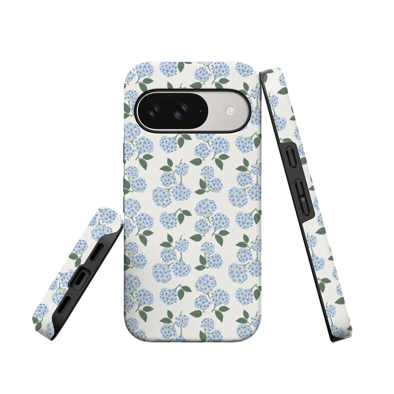 Nantucket Cottage | Blue Hydrangea Case iPhone Case get.casely 