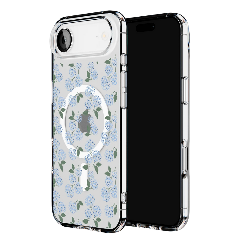 Nantucket Cottage | Blue Hydrangea Case iPhone Case get.casely 
