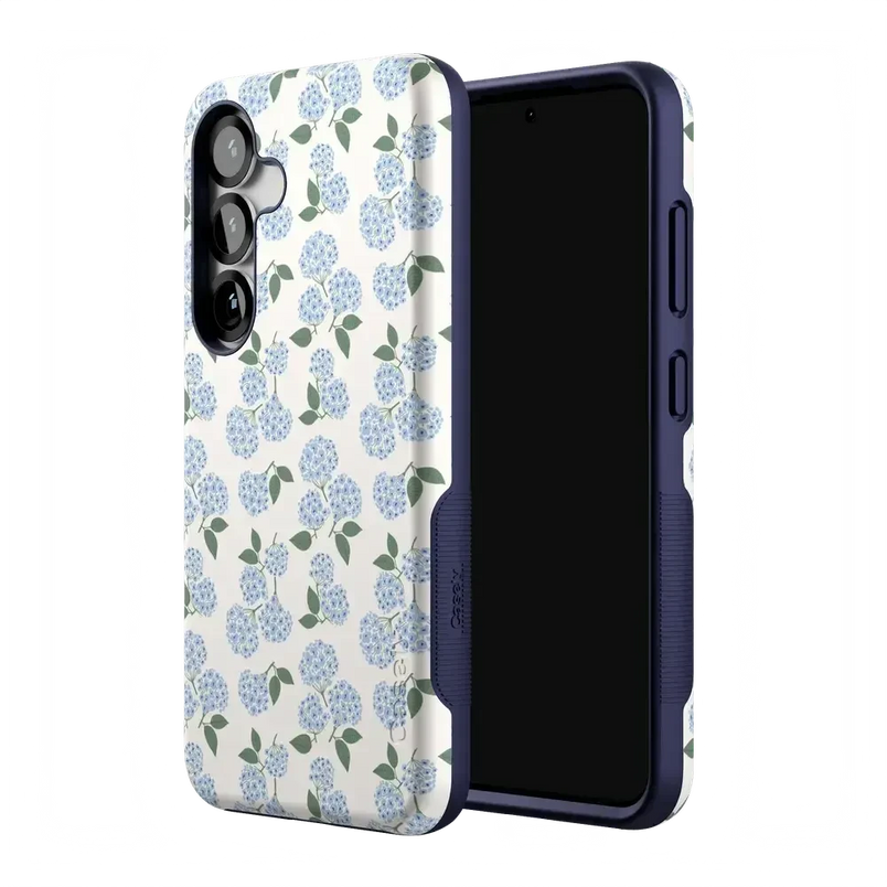Nantucket Cottage | Blue Hydrangea Case iPhone Case get.casely 
