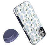 Nantucket Cottage | Blue Hydrangea Case iPhone Case get.casely 