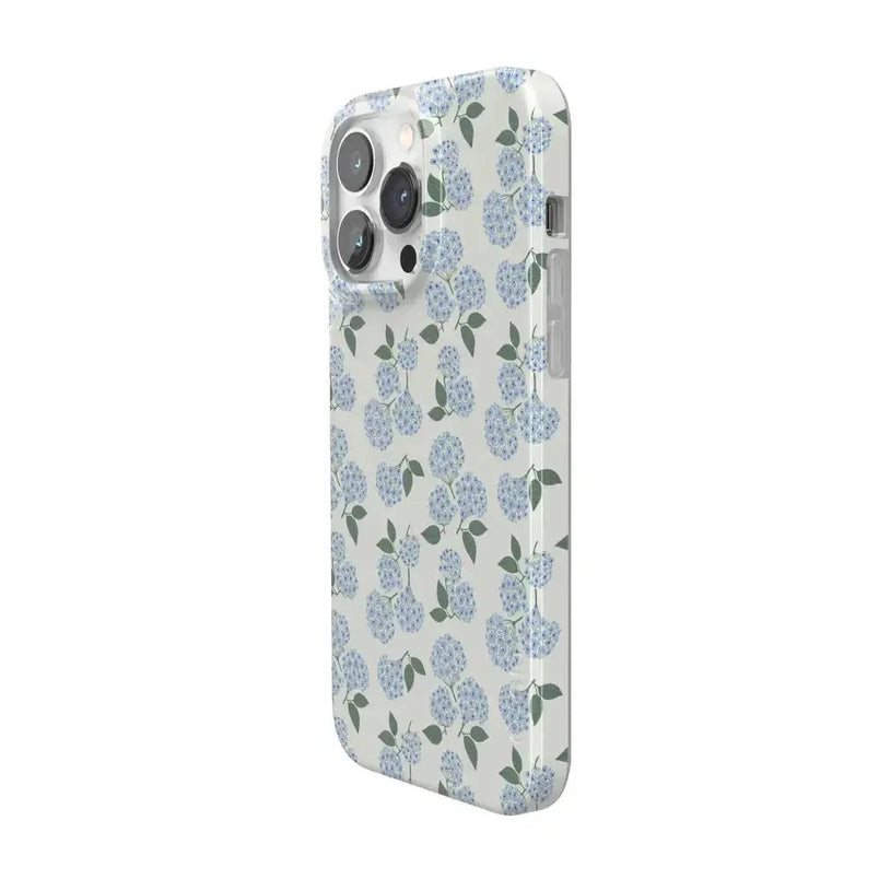 Nantucket Cottage | Blue Hydrangea Case iPhone Case get.casely 