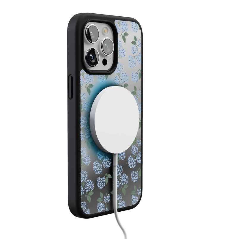 Nantucket Cottage | Blue Hydrangea Case iPhone Case get.casely 