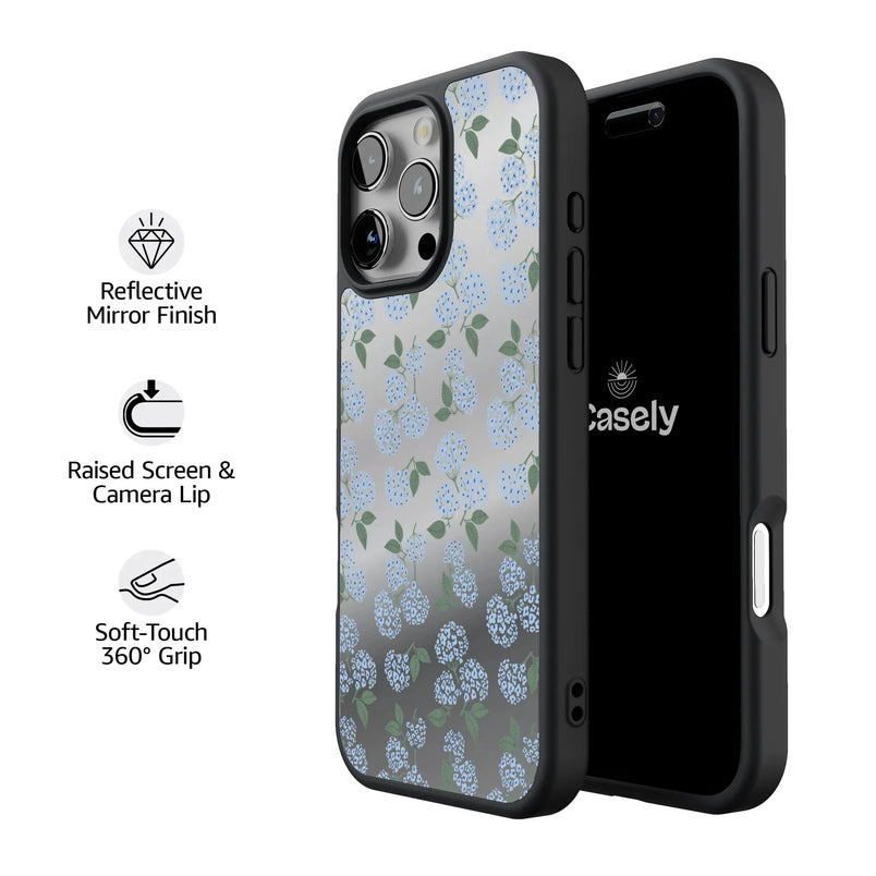 Nantucket Cottage | Blue Hydrangea Case iPhone Case get.casely 