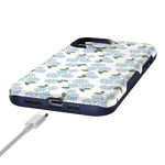 Nantucket Cottage | Blue Hydrangea Case iPhone Case get.casely 
