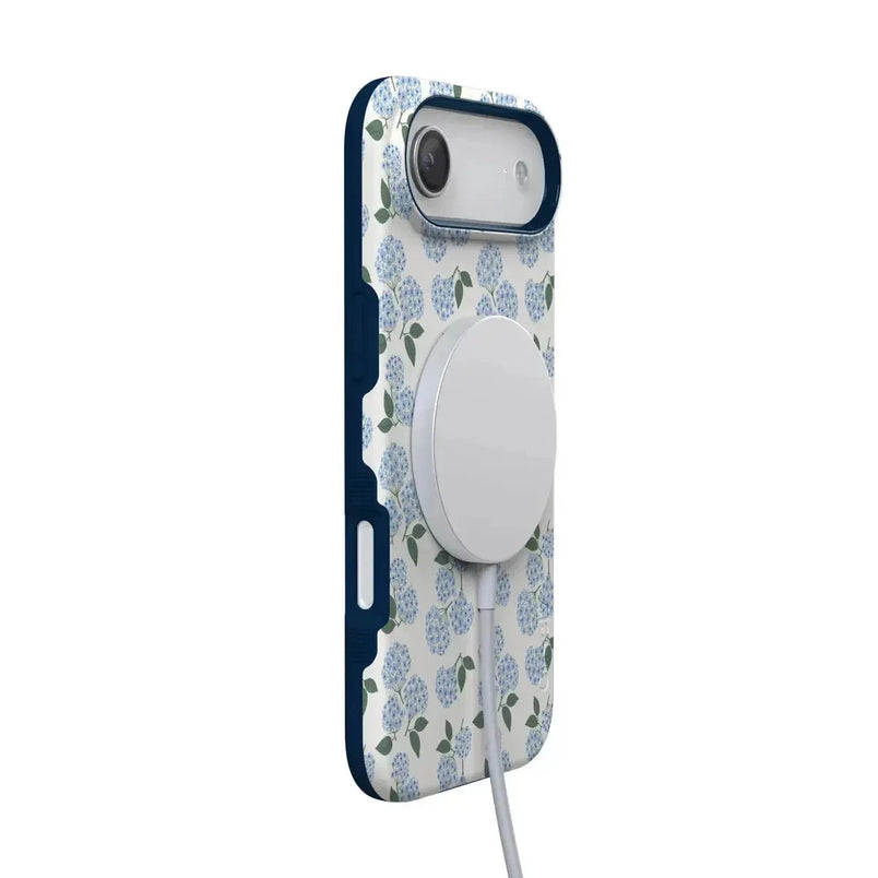 Nantucket Cottage | Blue Hydrangea Case iPhone Case get.casely 