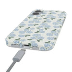 Nantucket Cottage | Blue Hydrangea Case iPhone Case get.casely 