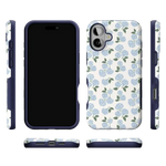 Nantucket Cottage | Blue Hydrangea Case iPhone Case get.casely 