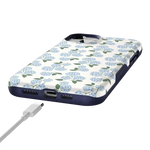 Nantucket Cottage | Blue Hydrangea Case iPhone Case get.casely 