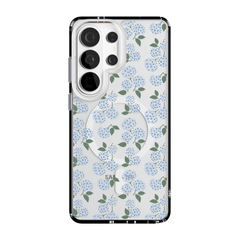 Nantucket Cottage | Blue Hydrangea Case iPhone Case get.casely 